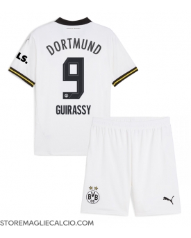 Borussia Dortmund Serhou Guirassy #9 Maglia Gara Terza Repliche 2024-25 Bambino